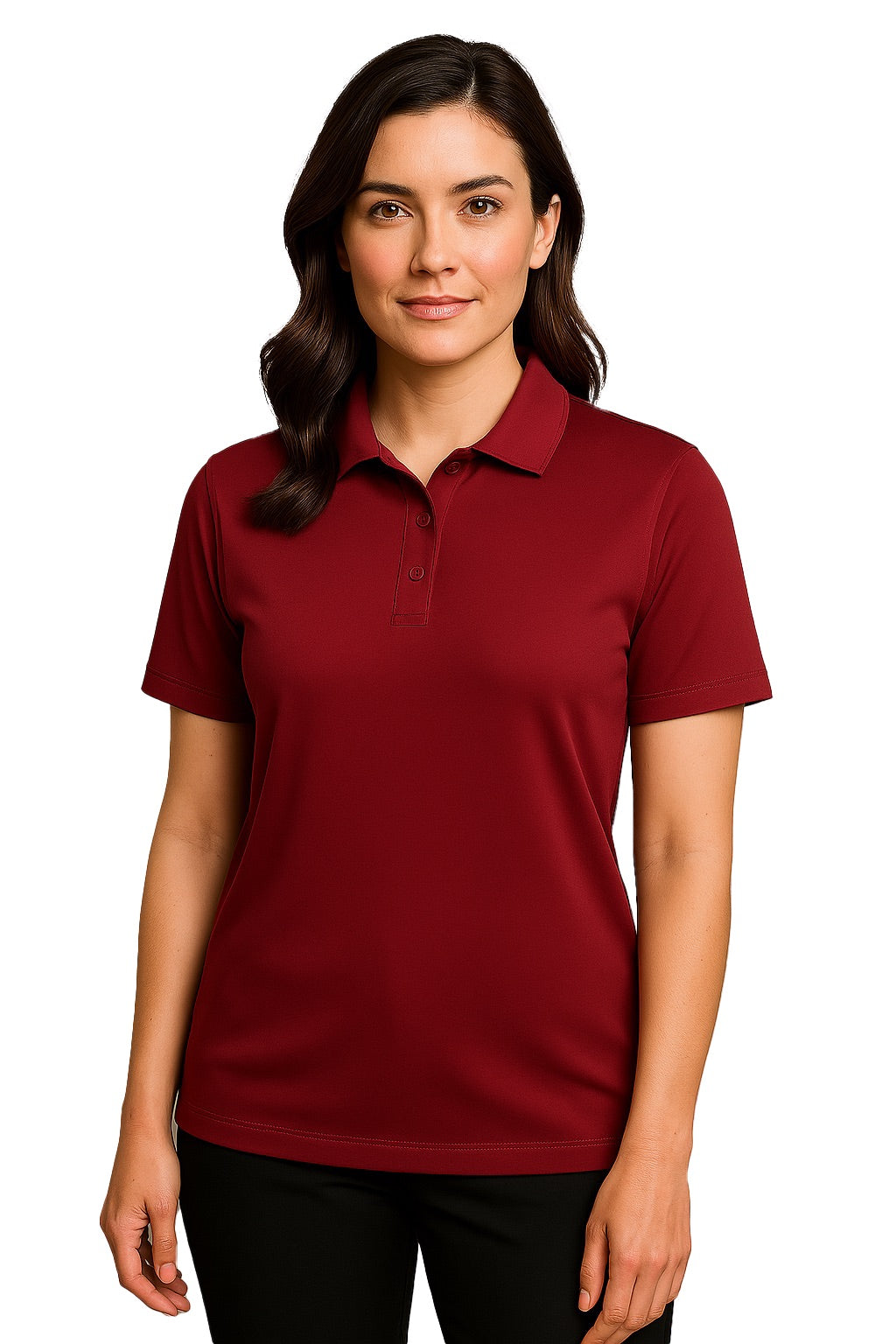 Womens Garnet Polo