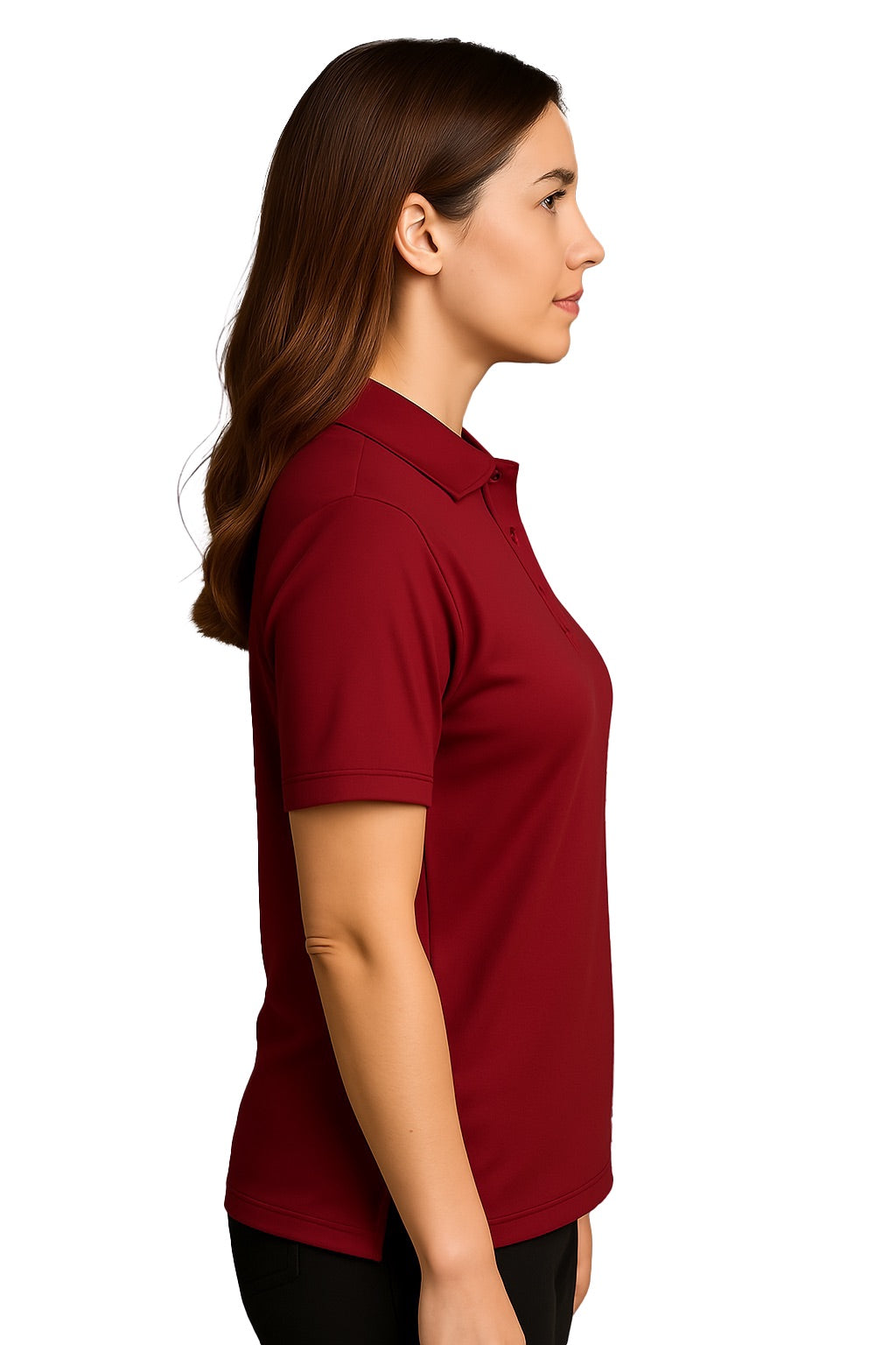Womens Garnet Polo