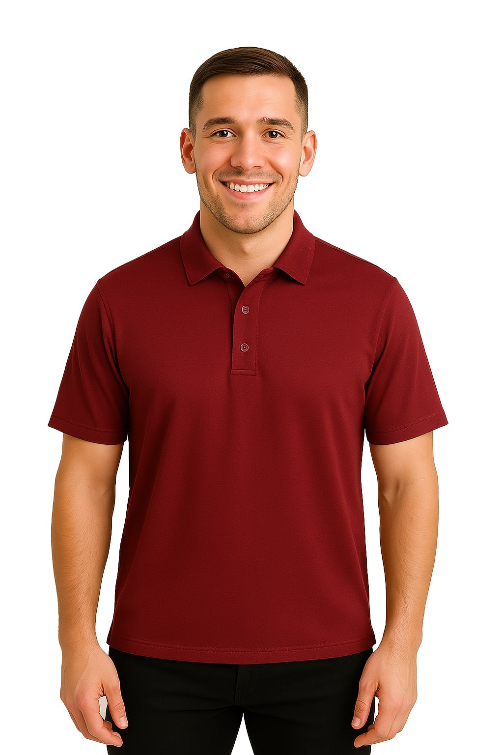 Mens Garnet Polo